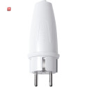 MERTEN / MEG125462 / PVC-SCHUKO-Stecker, polarweiß...