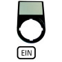 EATON / 216487 / M22S-ST-D6 / Tastenzusatz-Schildtr&auml;ger: EIN / EAN4015082164874