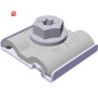 SCHLETTER / 135003-002 / Erdungs- und Blitzschutzklemme VA M8 / EAN 135003002