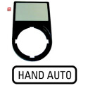 EATON / 216492 / Tr„ger, + Schild, Hand AUTO...