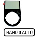 EATON / 216493 / Tr„ger, + Schild, HAND 0 AUTO...