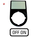 EATON / 216499 / Tr„ger, + Schild, OFF ON...