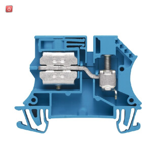 WEIDMÜLLER / 1010880000 / WNT 6 10X3 / Neutralleiter-Reihenklemme, Schraubanschluss, 6, 400 V, 41 A, TS 35, / EAN 4008190105969