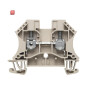 WEIDMÜLLER / 1020200000 / WDU 6 / Durchgangs-Reihenklemme, Schraubanschluss, dunkelbeige, 6 mm², 41 A, / EAN 4008190163440