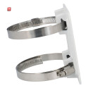Masthalterung DAHUA aus Aluminium und Stahl, Weiß