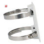 Masthalterung DAHUA aus Aluminium und Stahl, Weiß