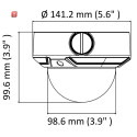 4 MP IP Dome-Kamera HIKVISION mit Optischer Zoom, 30 m Nachtsicht