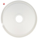 weißer Regenschutz für Outdoor-Dome-Kamera...