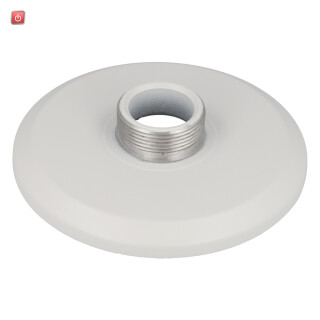 weißer Gewindeadapter aus Aluminium in ästhetischem Design DAHUA