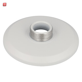 weißer Gewindeadapter aus Aluminium in ästhetischem Design DAHUA