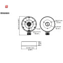 Anschlussdose aus Aluminiumlegierung für Dome-Kameras HIKVISION