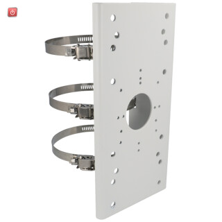 Masthalterung HIKVISION aus Aluminiumlegierung, Weiß