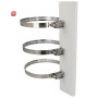 Masthalterung HIKVISION aus Aluminiumlegierung, Weiß