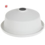 weißer Regenschutz für Outdoor-Dome-Kamera aus Kunststoff HIKVISION