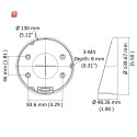 Abgehängte Deckenhalterung für Dome-Kameras HIKVISION