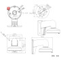 weiße Wandhalterung aus Aluminiumlegierung HIKVISION