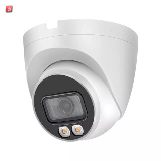 4 MP IP Turret-Kamera DAHUA, mit KI, Mikrofon und 30 m Nachtsicht
