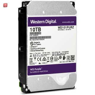 10 TB Festplatte WD Purple für Dauerbetrieb