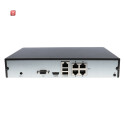 PoE-IP-Rekorder für 4 Kameras, HIKVISION, 4 MP...