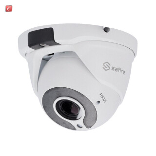 5 MP 4-in-1 (CVI, TVI, AHD, Analog) Dome-Kamera SAFIRE, 30 m Nachtsicht