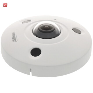 12 MP IP Fisheye-Kamera DAHUA mit PoE, 10 m Nachtsicht