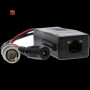 Passiver Video-Balun BNC-LAN-BNC Adapter mit Strom MOVOK