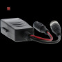 Passiver Video-Balun BNC-LAN-BNC Adapter mit Strom MOVOK