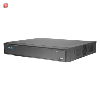 16 BNC + 8 IP-Kameras XVR-Rekorder Hikvision mit KI und Max. 5 MP Auflösung, Gesichtserkennung