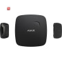 AJAX Funk-Rauchmelder mit Temperatur und Kohlenmonoxidsensor, Schwarz. FireProtectPlus
