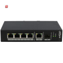 6-Port 4-PoE-Switch DAHUA, 1 SFP, 60W