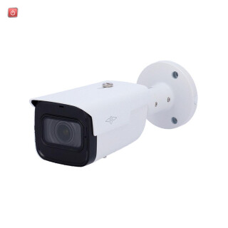 4 MP IP Bullet-Kamera X-SECURITY mit KI, Mikrofon, Opticher Zoom und 60 m Nachtsicht