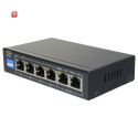 6-Port 4-PoE-Switch SAFIRE, 60W