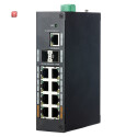 8 PoE-Switch X-SECURITY, 2 SFP, 2 HiPoE, Gigabit, 120W