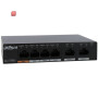 6-Port 4-PoE-Switch DAHUA, HPoE, 60W