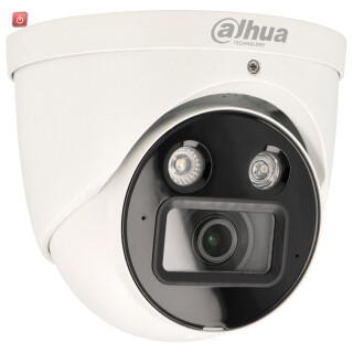4 MP IP Turret-Kamera DAHUA mit KI, 2-Weg-Audio, 30 m Nachtsicht, TiOC