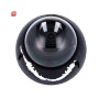 4 MP IP Dome-Kamera X-SECURITY mit Mikrofon und 30 m Nachtsicht, schwarze