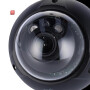 4 MP IP Dome-Kamera X-SECURITY mit Mikrofon, Opticher Zoom und 40 m Nachtsicht. Schwarze