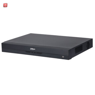 32 BNC und 32 IP Kanäle XVR-Rekorder DAHUA, 5-in-1, KI, Gesichtserkennung, Max. 5 MP Auflösung
