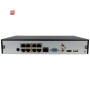 IP-Rekorder für 8 Kameras DAHUA, 8 PoE,  max. 12 MP Auflösung
