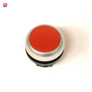 EATON / 216594 / Drucktaste, RMQ-Titan, flach, tastend, rot, unbeschriftet, Frontring Titan M22-D-R / EAN4015082165949