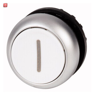 EATON / 216611 / Drucktaste, RMQ-Titan, flach, tastend, weiá, beschriftet, Frontring Titan M22-D-W-X1 / EAN4015082166113