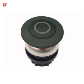 EATON / 216724 / Pilzdrucktaste, RMQ-Titan, Pilz, tastend, Pilz schwarz, schwarz, beschriftet, Frontring Titan M22-DP-S-X0 / EAN4015082167240
