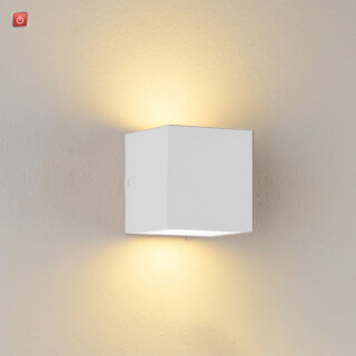 ISO112186 / Wandleuchte Up&Down 2xGX53, IP44, weiß, exkl. Leuchtmittel / EAN 9009377025358