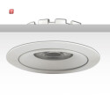 ISO112671 / LED Einbaustrahler SUNSET, weiß, 15W, 45°, 2200-3100K, Dimm-to-warm / EAN 9009377038075