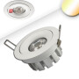 ISO112671 / LED Einbaustrahler SUNSET, weiß, 15W, 45°, 2200-3100K, Dimm-to-warm / EAN 9009377038075