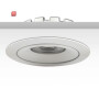 ISO112671 / LED Einbaustrahler SUNSET, weiß, 15W, 45°, 2200-3100K, Dimm-to-warm / EAN 9009377038075
