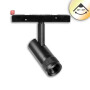 ISO116271 / Track48 Schienen-Strahler schwarz, 7W, fokuss. 18°-60°, UGR<16, 48V DC, 1800-4000K, DALI DT8 dimmbar / EAN 9009377156465