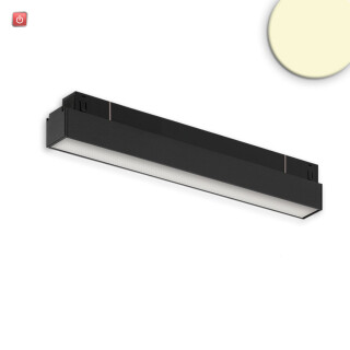 ISO116978 / Track48 Linearleuchte 30cm schwarz, 10W, 120°, 48V, 3000K, CRI90, prismatisch, Line+, DALI dimmbar / EAN 9009377170317