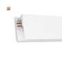ISO116761 / Track48 Aufbauschiene, weiß, 200cm, 4-polig, inkl. Endkappen und Schutzcover / EAN 9009377166730