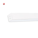 ISO116762 / Track48 Aufbauschiene flat, weiß, 200cm, 4-polig, inkl. Endkappen und Schutzcover / EAN 9009377166747